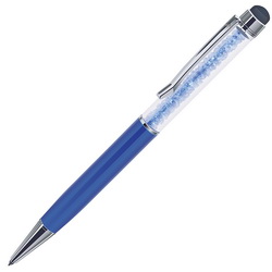 Ручка шариковая со стилусом для сенсорных экранов, металл, пластик