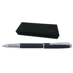 Ручка-роллер Pierre Cardin GAMME Classic, латунь с матовым покрытием, отделка и детали дизайна - сталь и хром