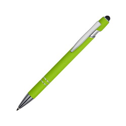 Ручка-стилус шариковая "Komo" c покрытием soft-touch, металл