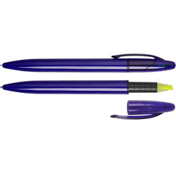 Ручка шариковая с маркером 