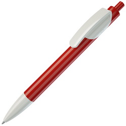 Ручка Tris c цветным корпусом и белыми деталями, Италия