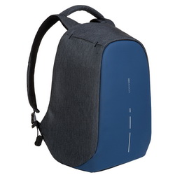 Компактный рюкзак с защитой от карманников, которую обеспечивают скрытые молнии. Встроенный USB-порт для зарядки гаджетов в дороге. Интегрированный непромокаемый чехол, водоотталкивающее покрытие и светоотражающие элементы
