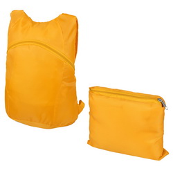 Рюкзак складной с основным отделением на молнии и дополнительным карманом для мелочей, модель поставляется в разложенном виде, полиэстр