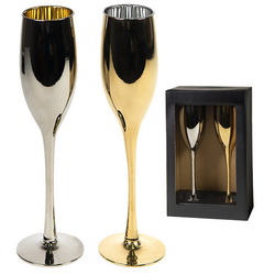 Набор из 2-х бокалов Сиеста для шампанского в подарочной коробке, стекло