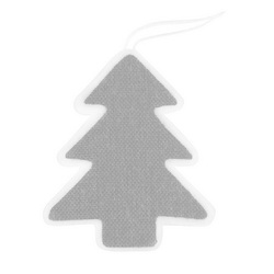 Украшение новогоднее в виде елки, вспененный полистирол с флокированием, ткань
